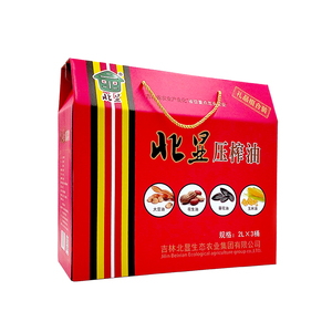 北显压榨油礼盒2LX3桶/箱（4种随机包装3种，以标签为准）